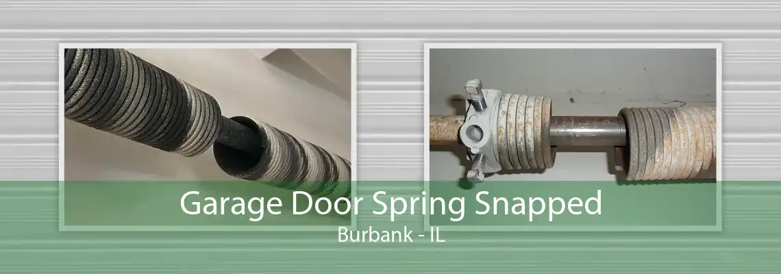 Garage Door Spring Snapped Burbank - IL