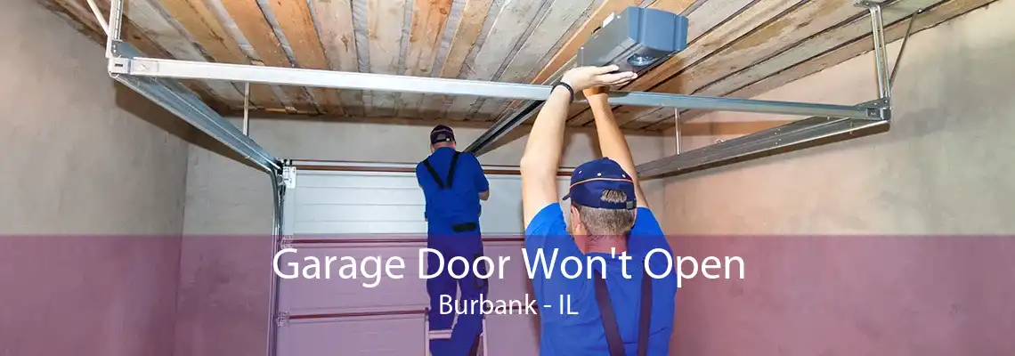 Garage Door Won't Open Burbank - IL